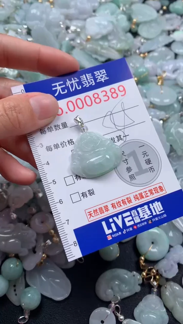 颈饰未镶嵌翡翠8389