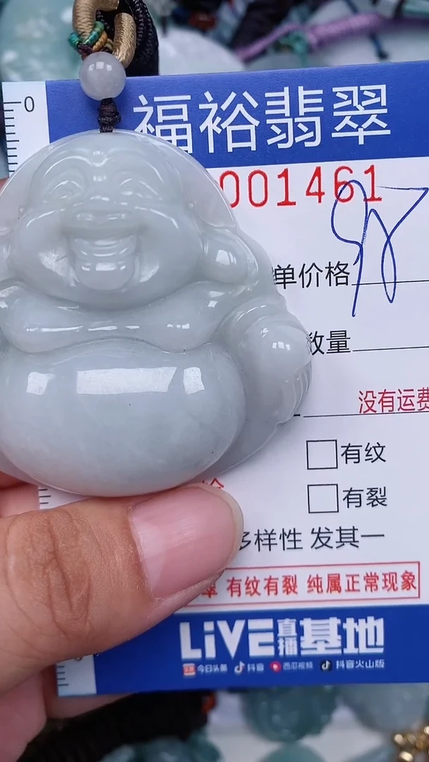 翡翠未镶嵌颈饰...0001461