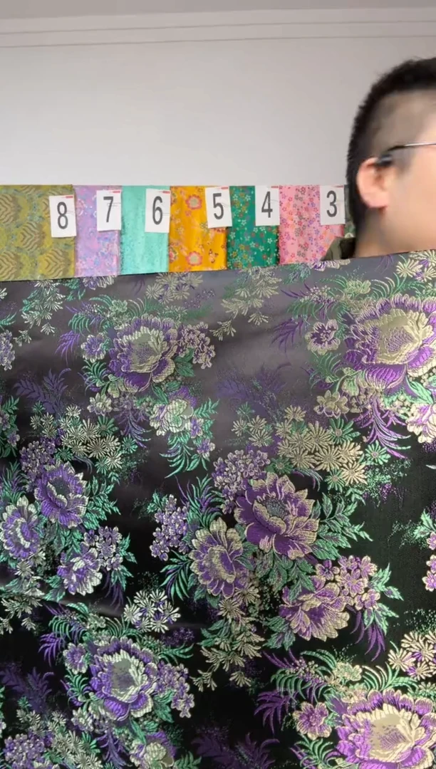 混纺织锦缎  长度 50