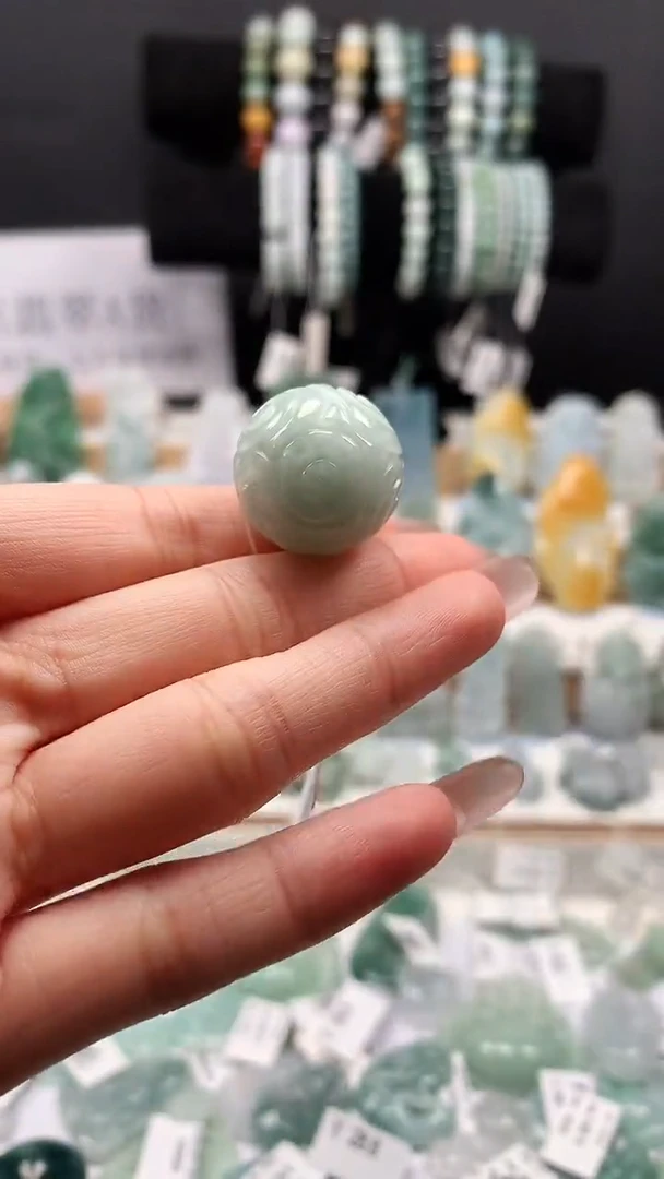 吊坠(不含链)未镶嵌翡翠95龙珠