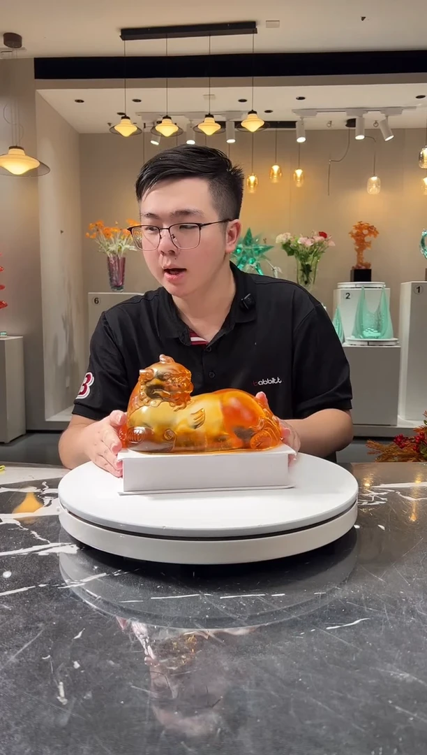 摆件巴比特美学-金色扭头貔貅
