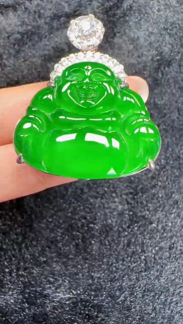 未镶嵌定制翡翠翡翠吊坠179