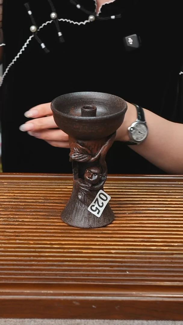 万古烧粗陶手工茶具