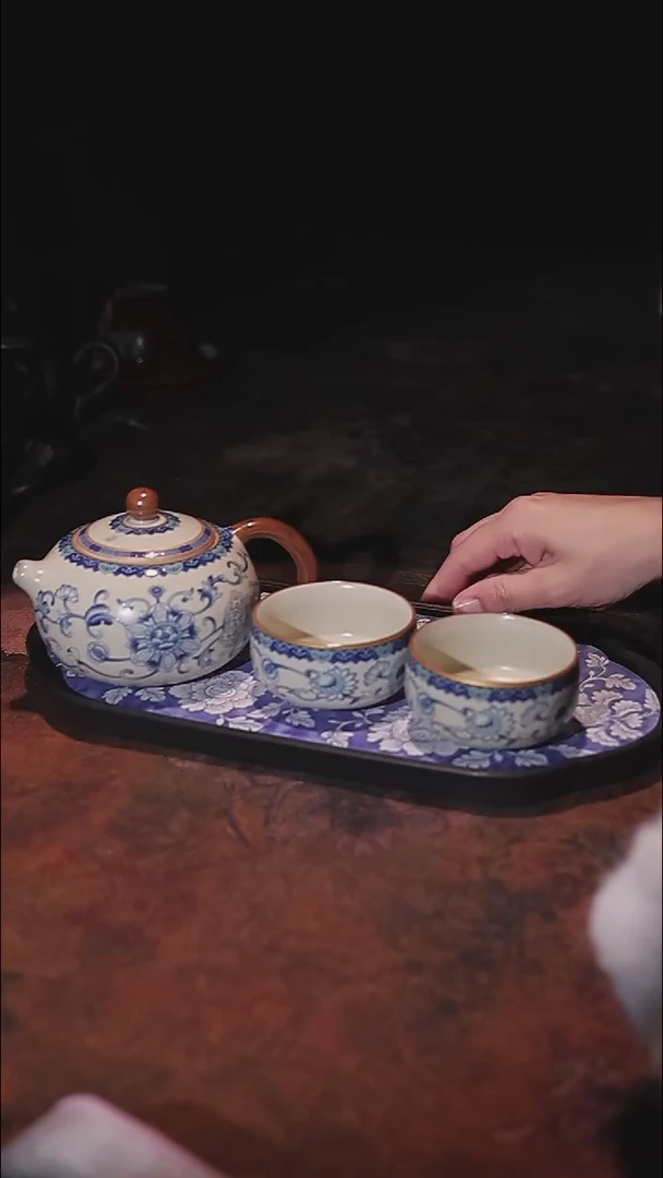 陶瓷茶具（无礼盒）@@A3