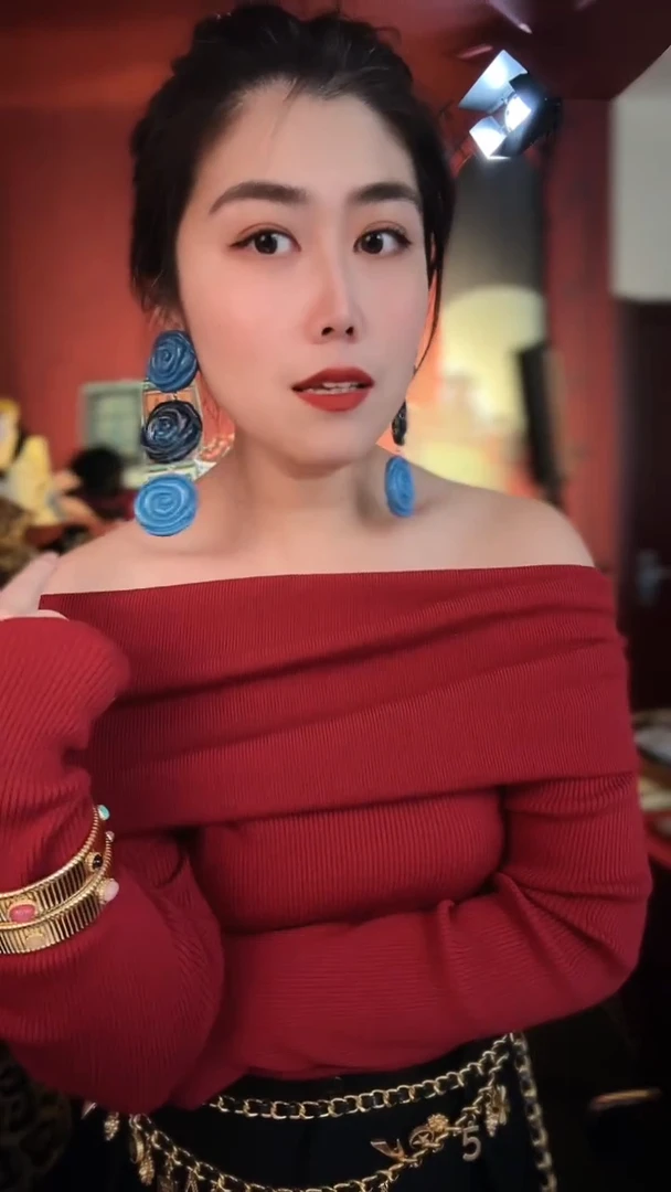 合金无合金无孤品不折腾系列蓝色扫肩耳夹不退