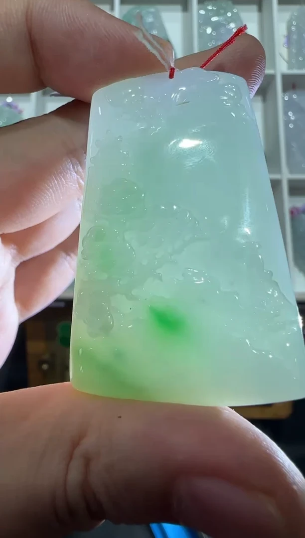 未镶嵌挂件翡翠A货翡翠多样性孤品