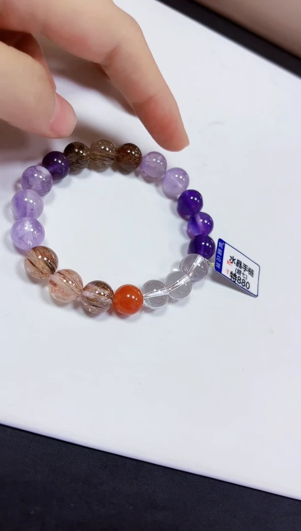 颈饰未镶嵌水晶手链10+