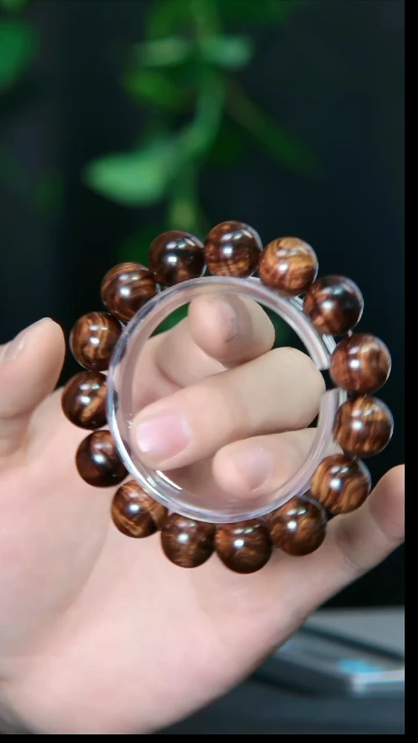 【闪购商品】黄花梨/降香黄檀手串/手链老糠水波1.5