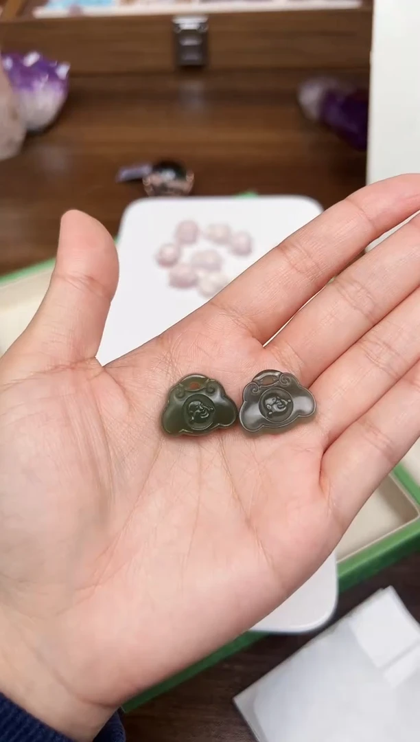 未镶嵌和田玉珠宝半成品悦3204 多样性发一件