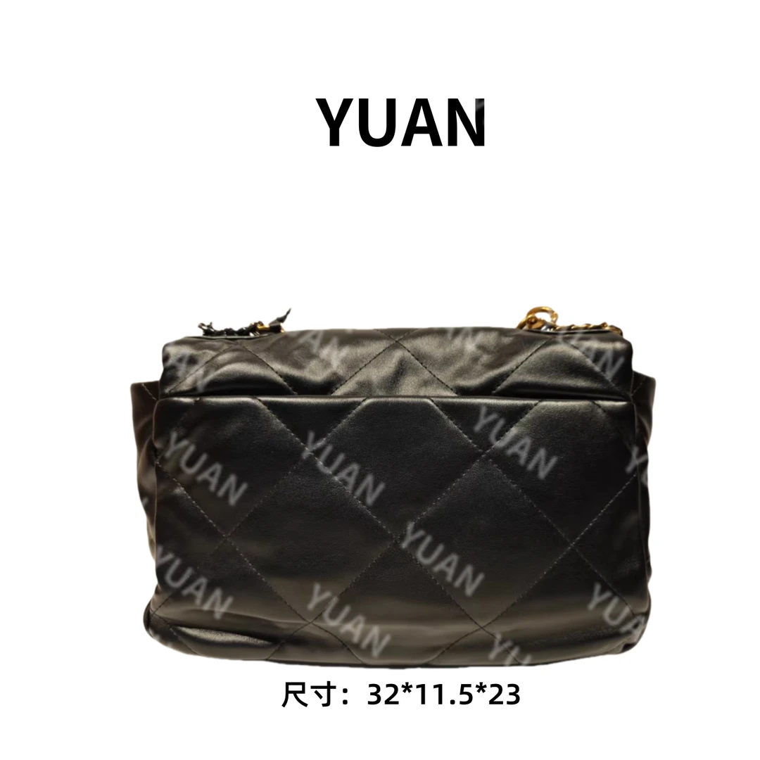 OUSHE欧奢A1—黑色高级手工女包