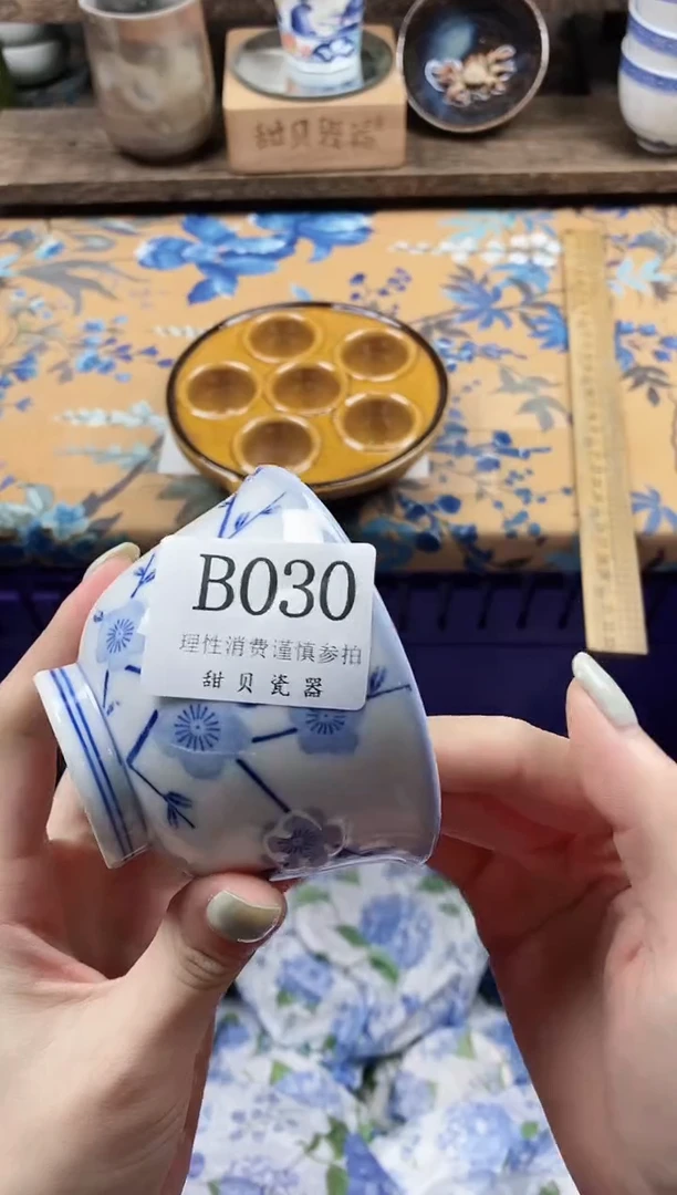 瓷片碧**梨                B030