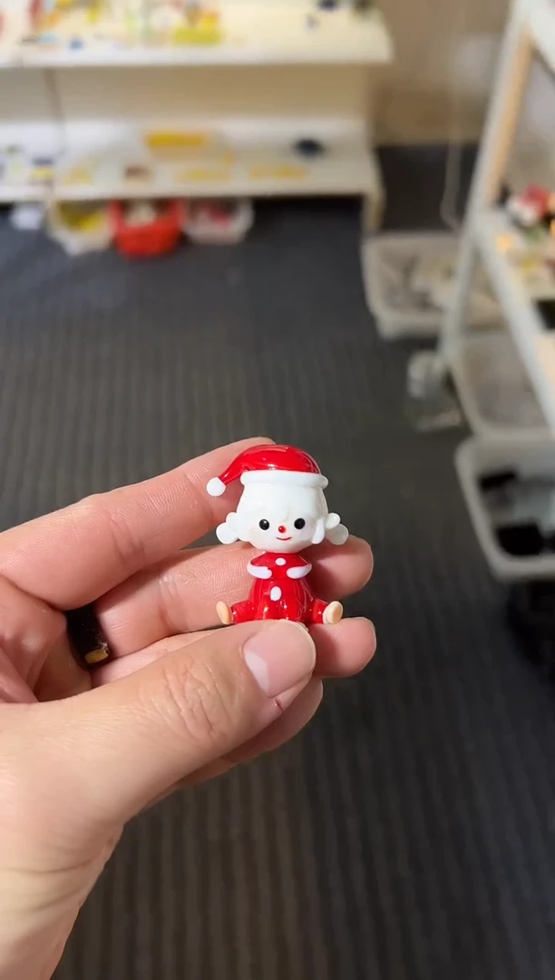手工艺品琉璃小*果圣诞女孩
