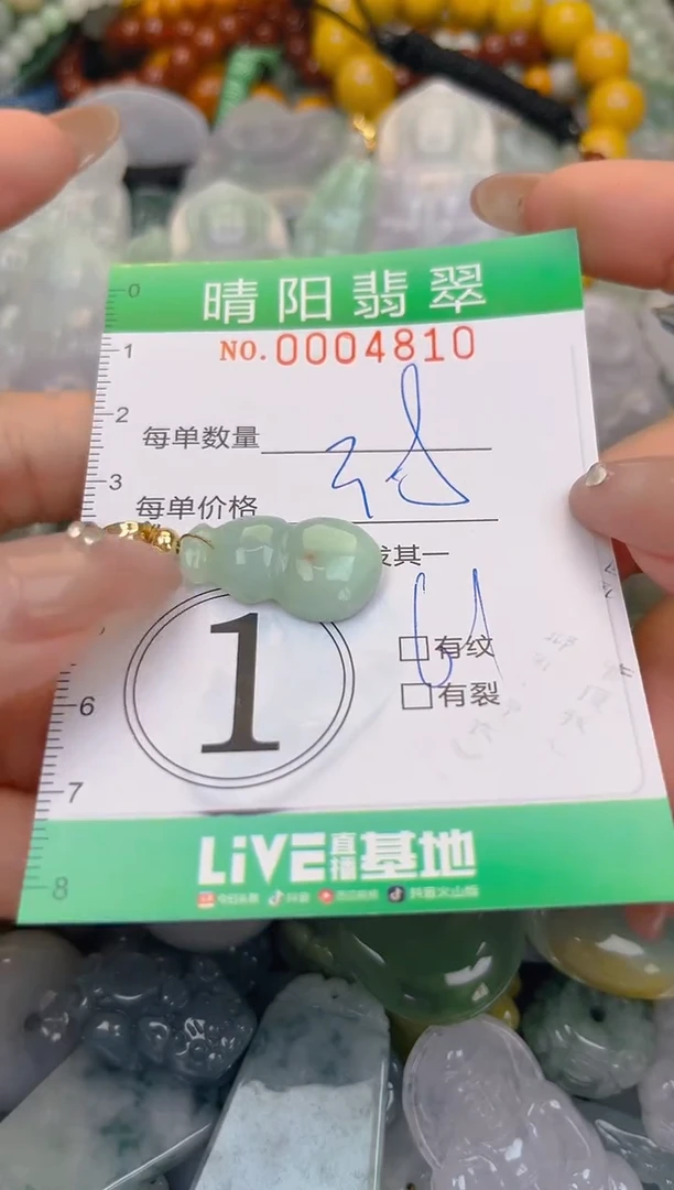 颈饰未镶嵌翡翠闪购0004810