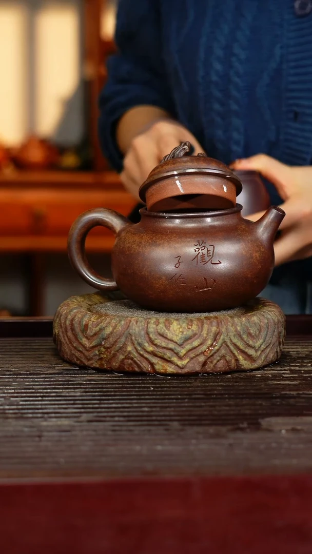 宜兴原矿紫砂壶茶壶宜兴原矿紫砂壶茶壶350C
