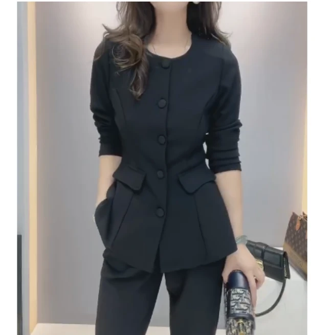 2025夏季新款网红同款洋气韩版潮流休闲薄款套装两件套咪-5