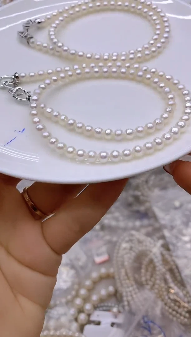 未镶嵌1淡水珍珠项链