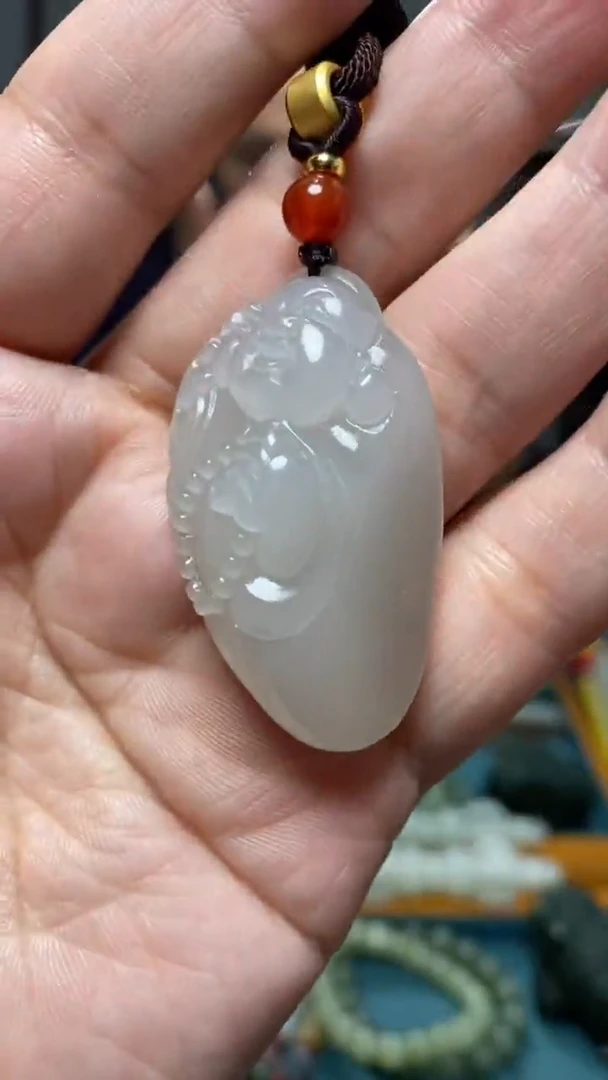颈饰未镶嵌和田玉7