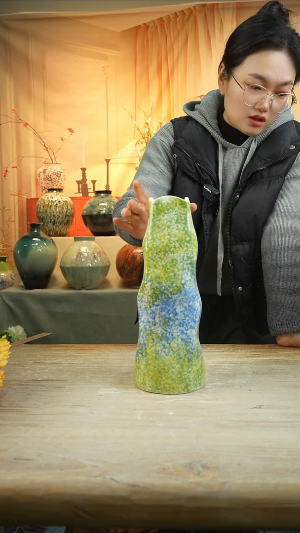 高 31 口6 陶瓷花瓶花器