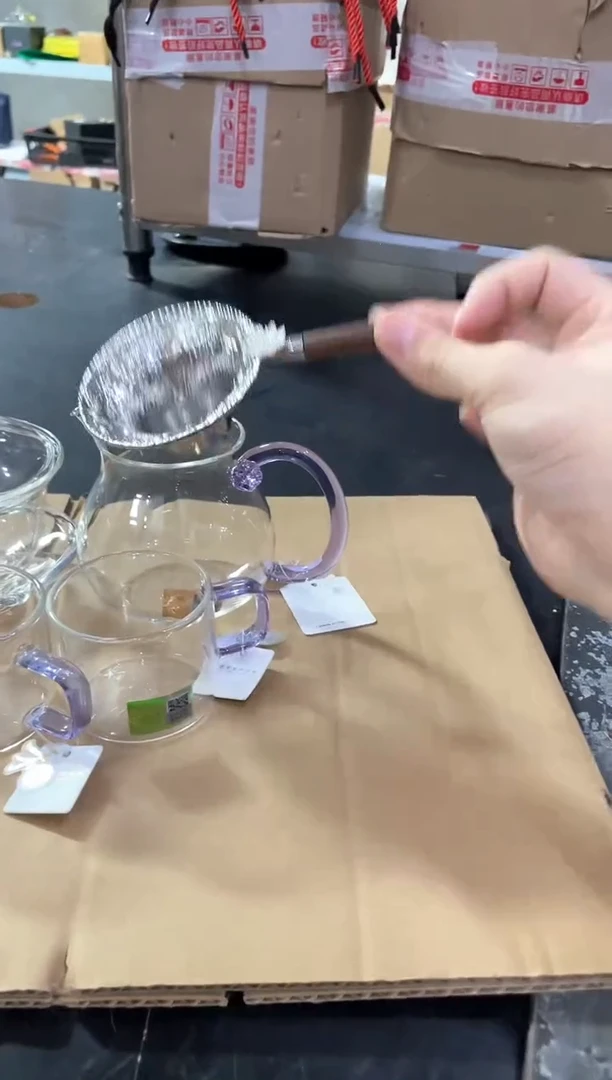 禾器禅语浅紫+禾器浮莲浅紫+禾器清禾一个装浅紫*2+定制莲花茶漏