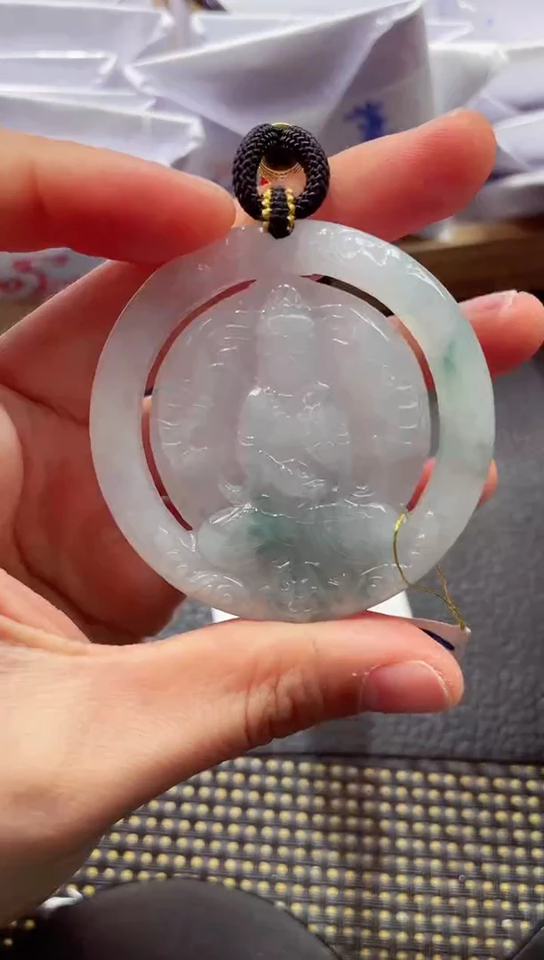 颈饰未镶嵌翡翠000111 普贤