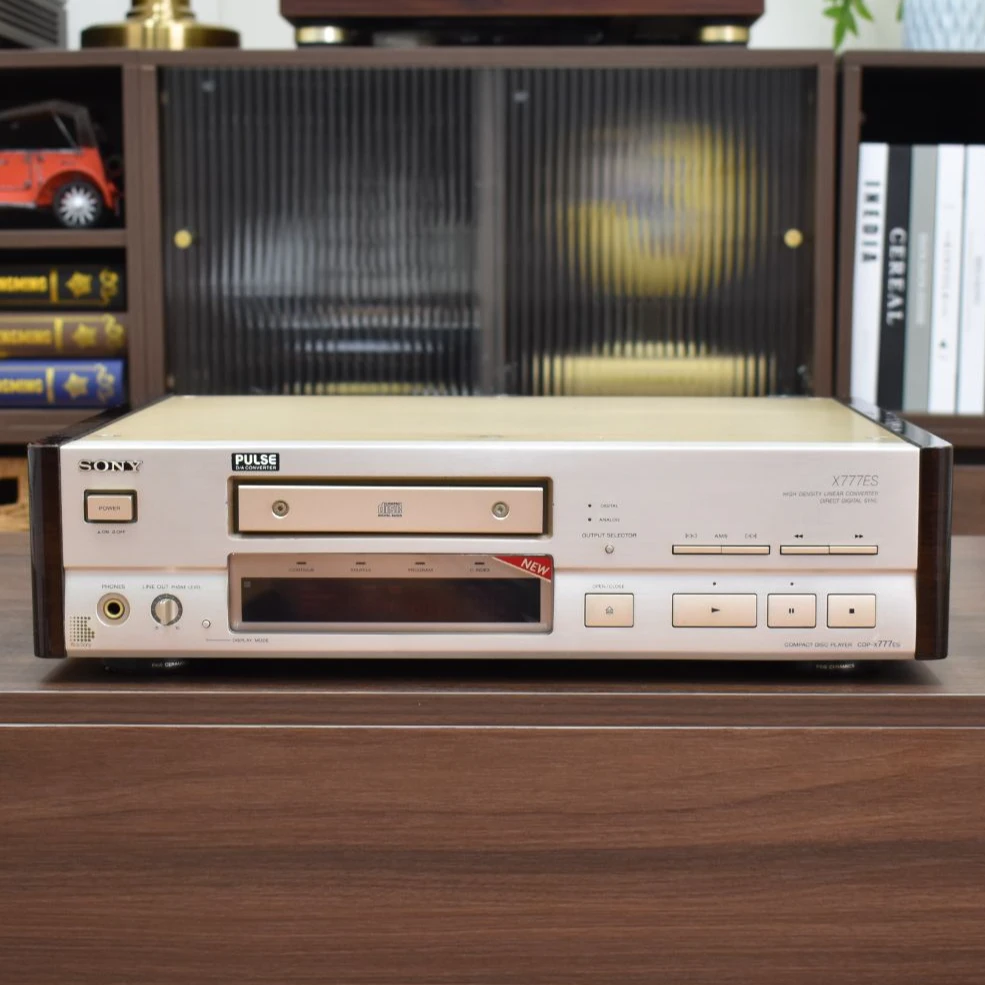 贝达诗 二手原装日本SONY CDP-X777ES 高端发烧CD机 110V
