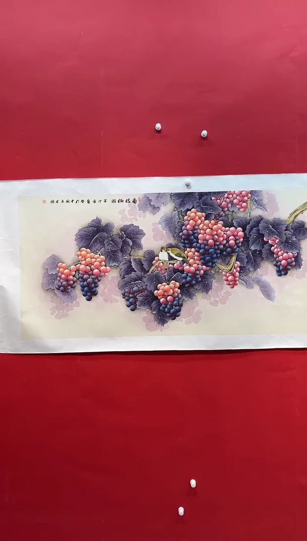 国画画家陆远华手绘国画