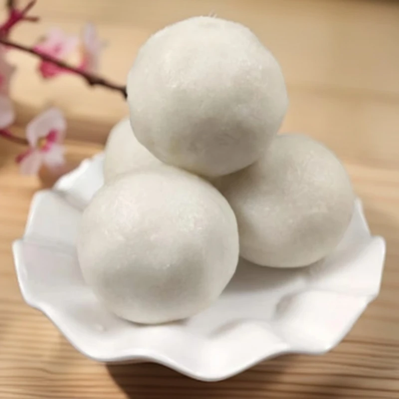 贵州遵义特色小吃纯糯米团子 哨子馅米团粑 软糯香甜10个20个包邮