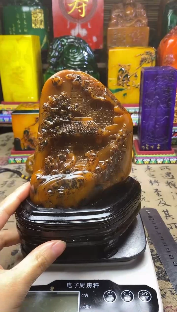 寿山石印石纯天然篆刻石料