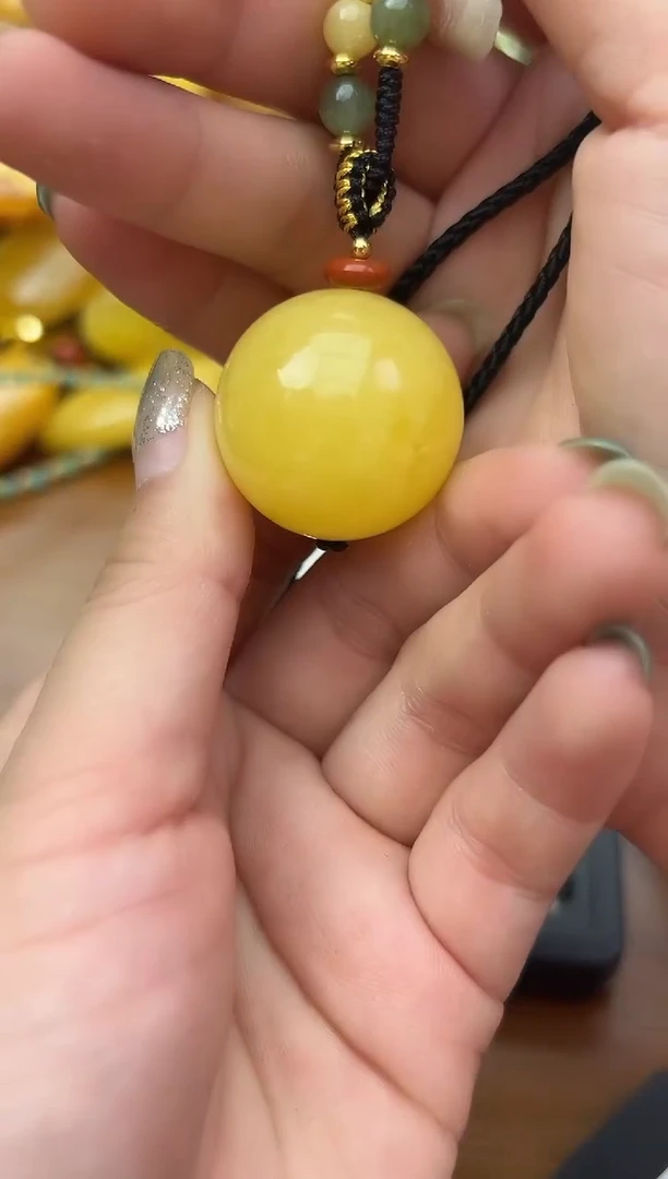 未镶嵌蜜蜡裸石蜜蜡吊坠