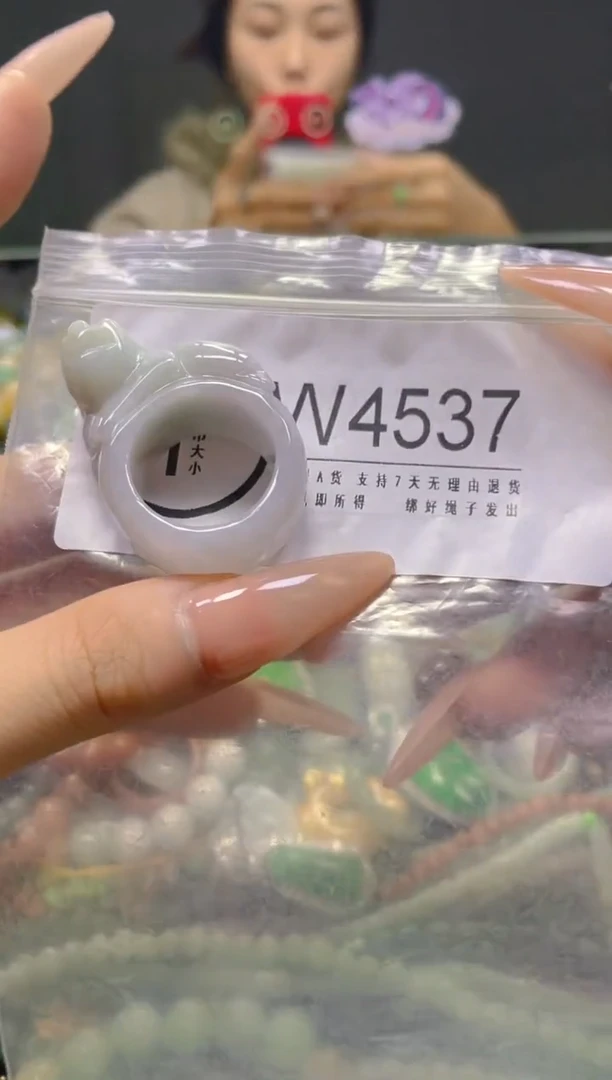 颈饰未镶嵌翡翠20.2MM/W/翡翠A货，一件也是批发价