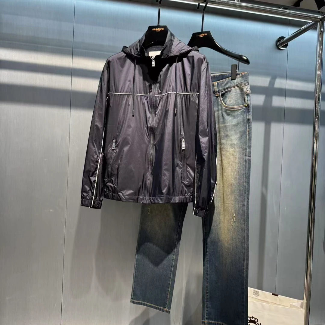 DIKALO FERRE/迪卡里奥 费雷23SS8032春秋新款男士高密连帽外套