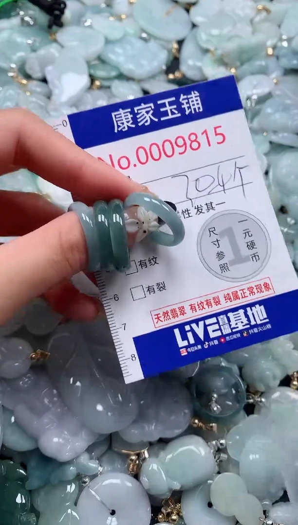 颈饰未镶嵌翡翠9815
