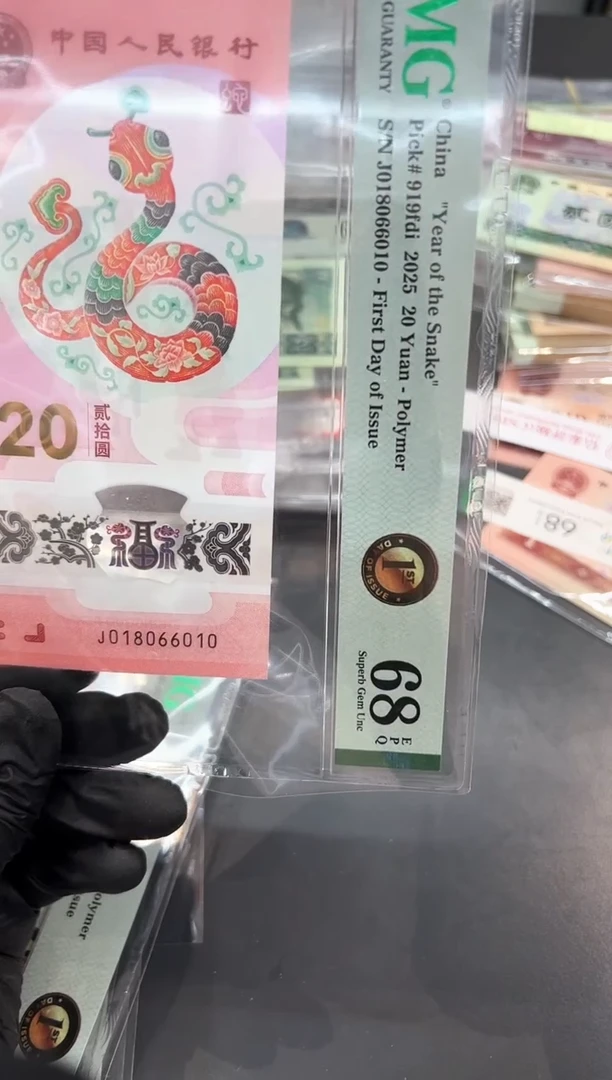 小蛇钞尾6010单张。。。。