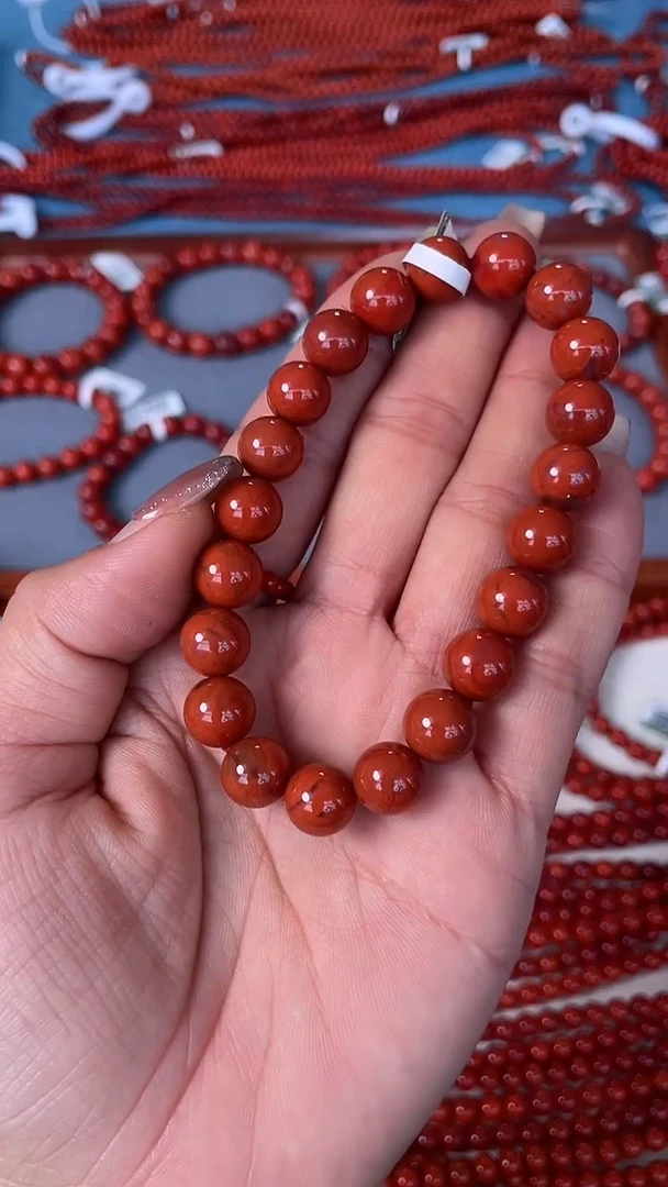 未镶嵌手串南红玛瑙N16凉山瓦西料单圈多样性发其一