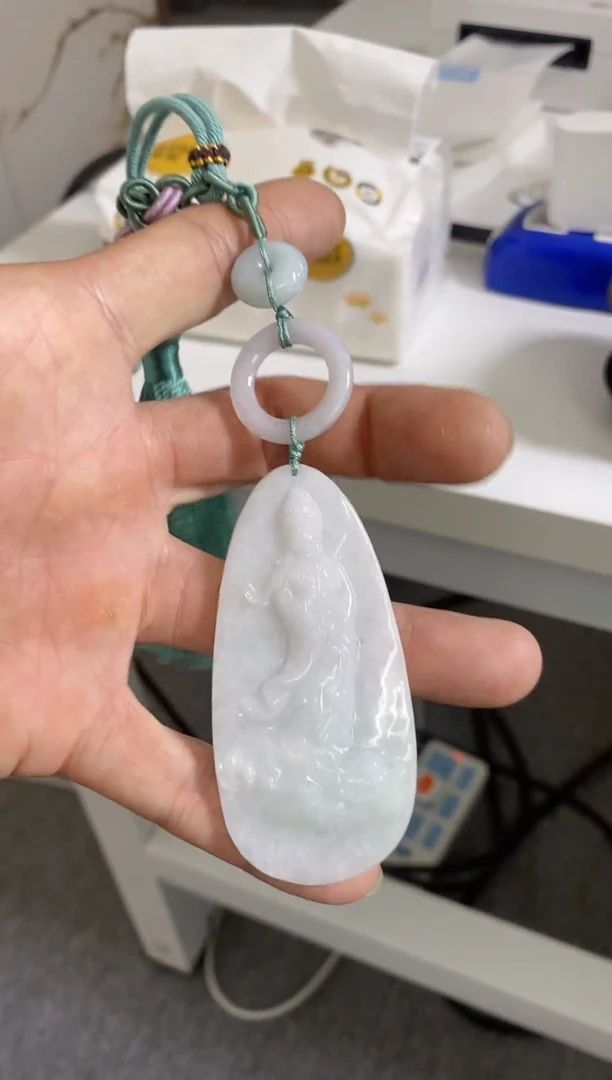 【闪购商品】翡翠颈饰未镶嵌天然缅甸翡翠A货随型挂件