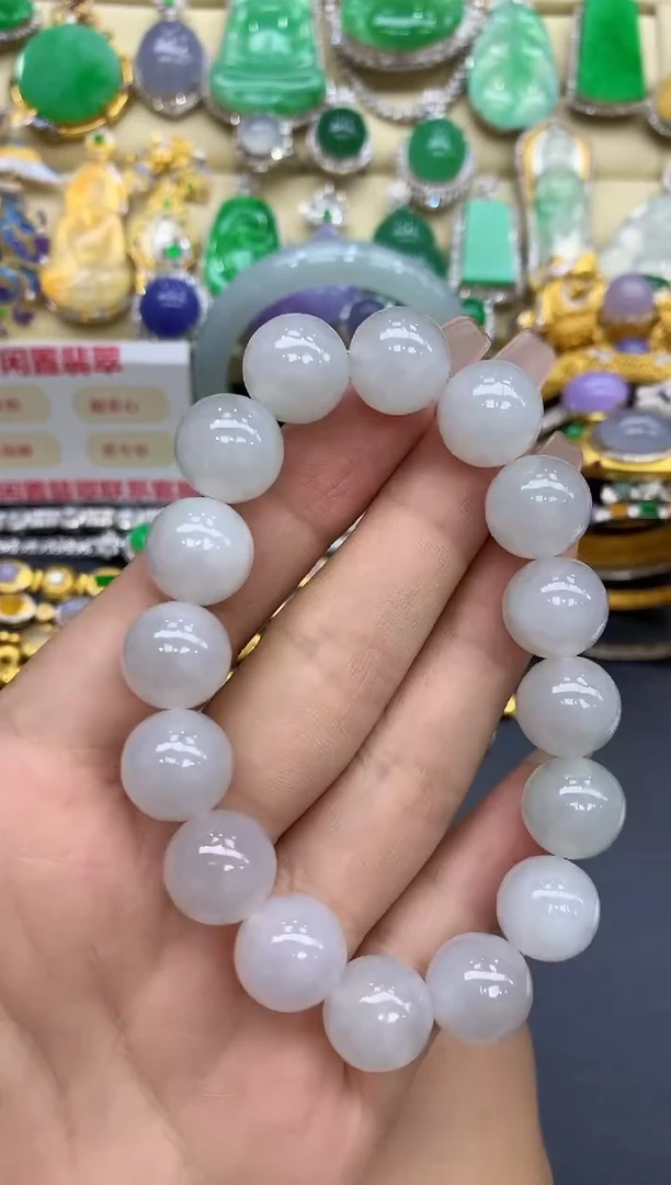 未镶嵌手串翡翠92-中国好珍宝