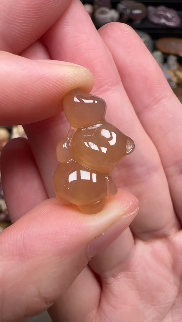 颈饰未镶嵌硅化珊瑚（珊瑚玉）562