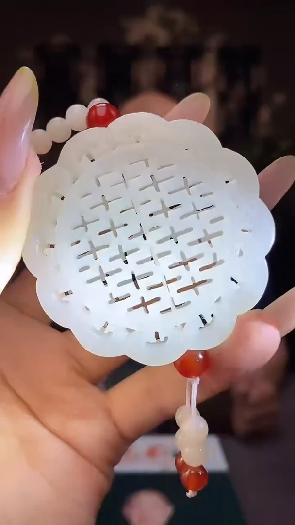 和田玉未镶嵌颈饰C891