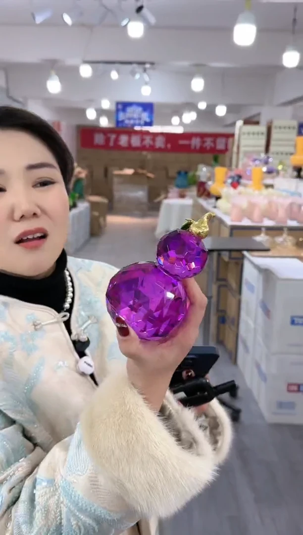 【闪购商品】琉璃泰轩花器W-27晚