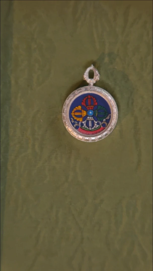 卷轴画2.5cm十字杵唐卡