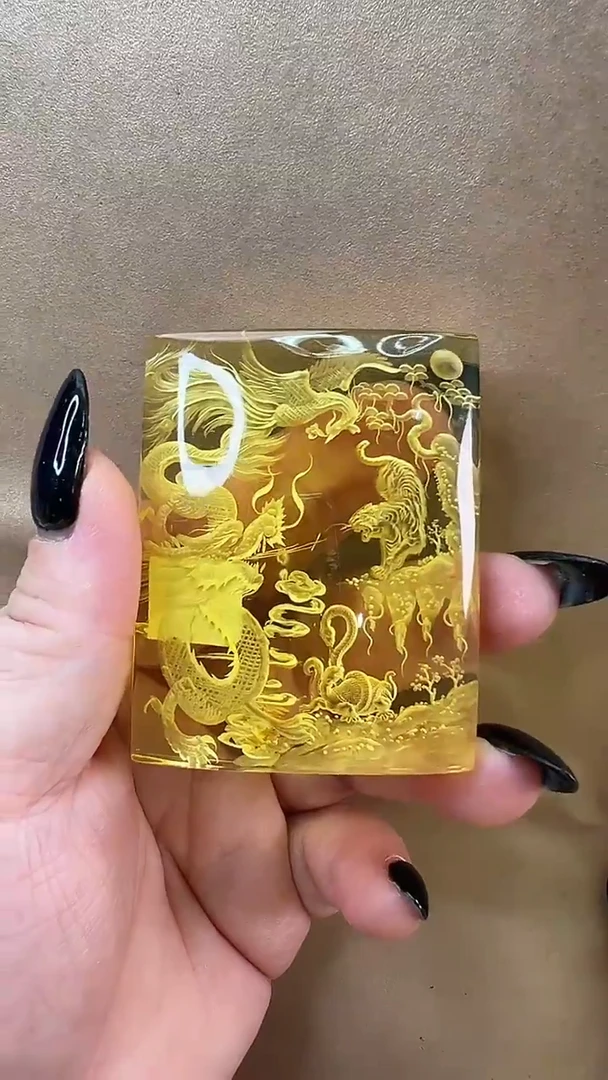 琥珀颈饰未镶嵌吊坠
