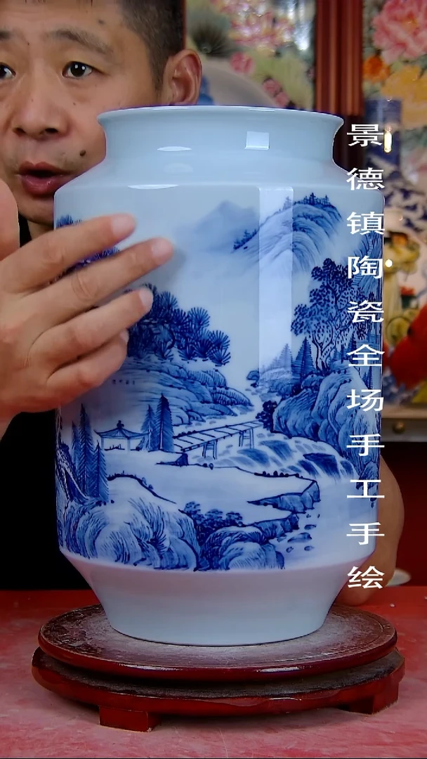 摆件景德镇陶瓷 全场手工手绘3
