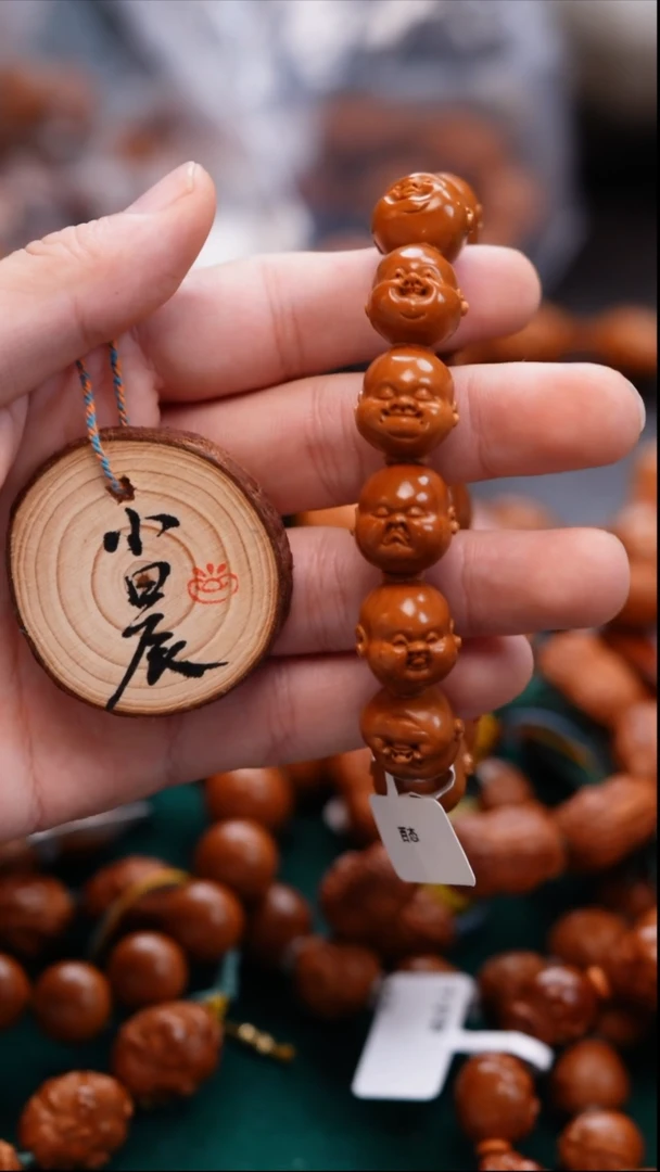 手串/手链橄榄核@***冷橄榄雕