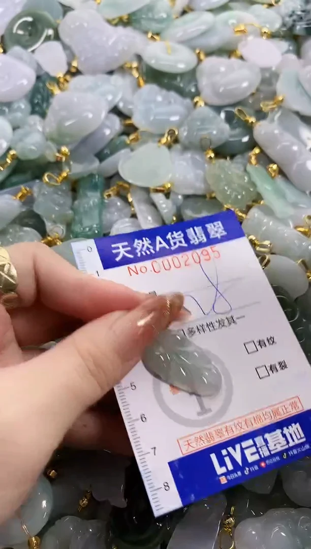 颈饰未镶嵌翡翠天然A货翡翠