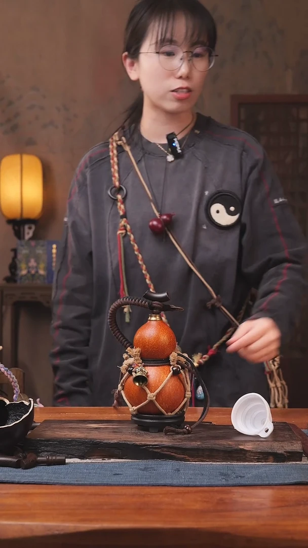 1866号精品大漆葫芦防腐防渗装水茶酒
