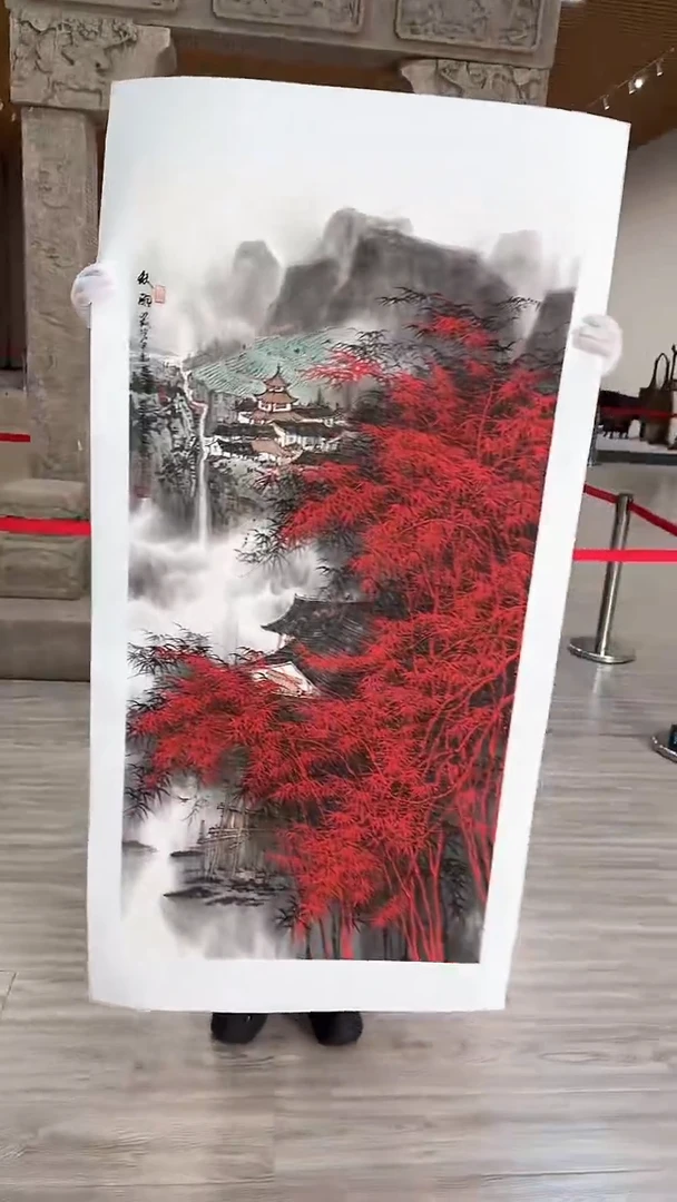 国画15众合艺术馆 李庆兴绘画作品