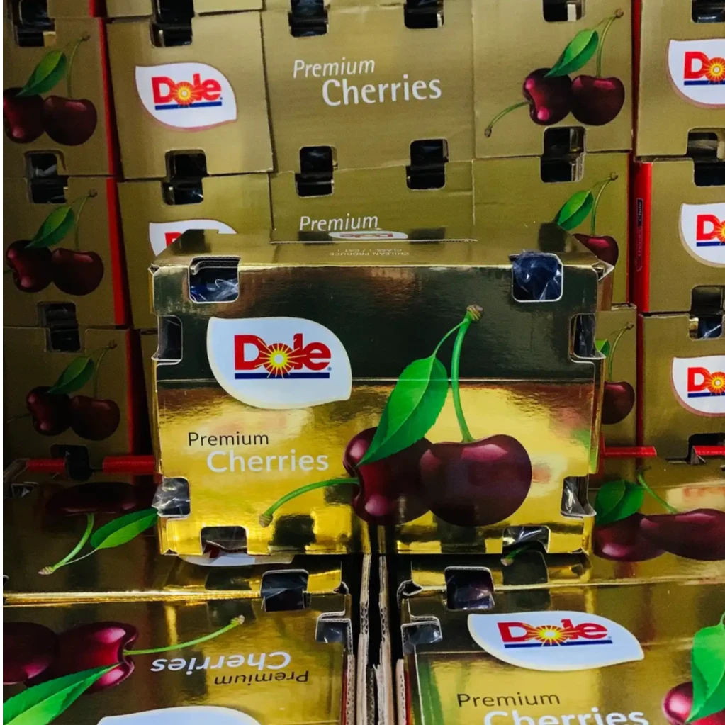 【金都乐】4JD智利进口车厘子Z【Santina】0.8-5斤装 海运 内附果径卡