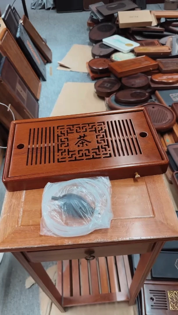 茶盘茶盘36*20花梨木