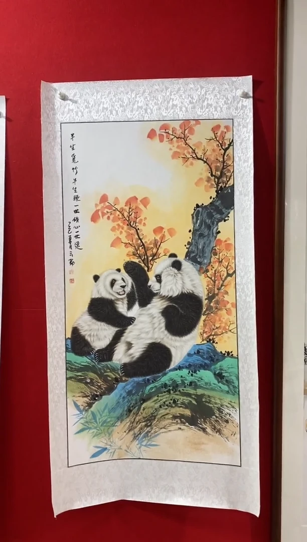 国画NYQ霞璐牛云勤老师作品