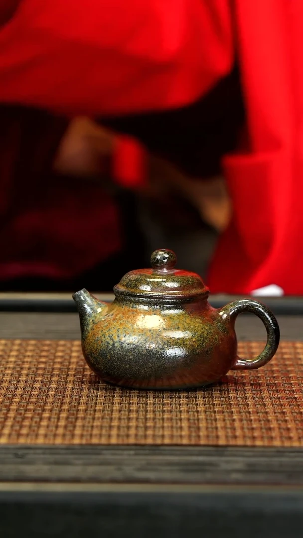 【闪购商品】紫砂茶壶GFY20松木柴烧 容天